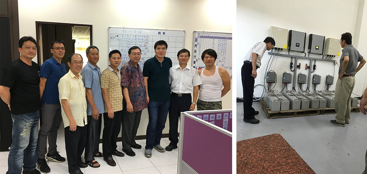 The 60KW biomass gasification power generation equipment produced by Haitai Power was successfully installed in Taiwan.