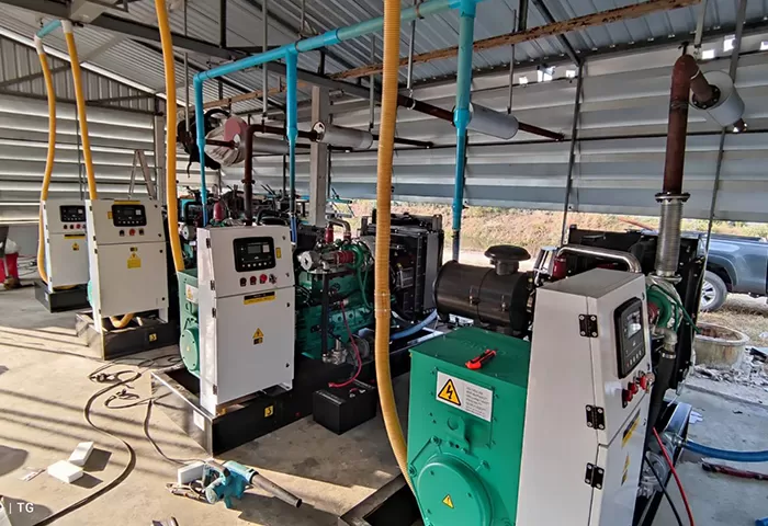 Thailand 7 Units Biogas Generator Set